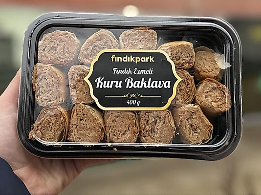 Fındık Ezmeli Kuru Baklava 400g