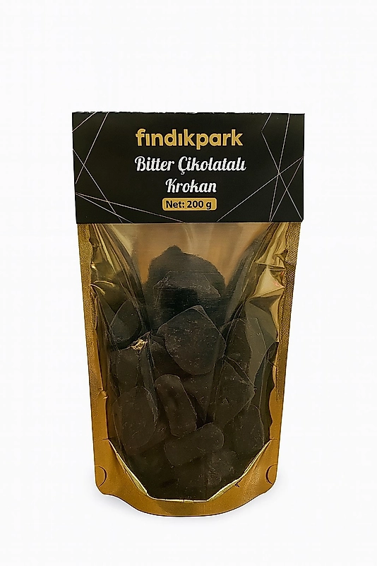 Bitter Çikolatalı Krokan [200g]