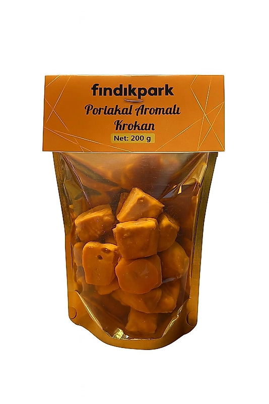 Portakal Aromalı Krokan [200g]