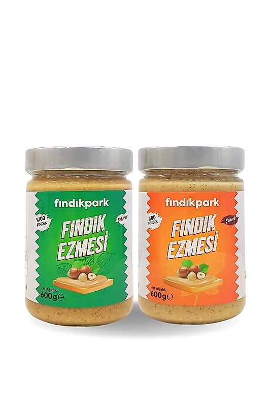 Karışık Fındık Ezmesi 2li Paket 1200g