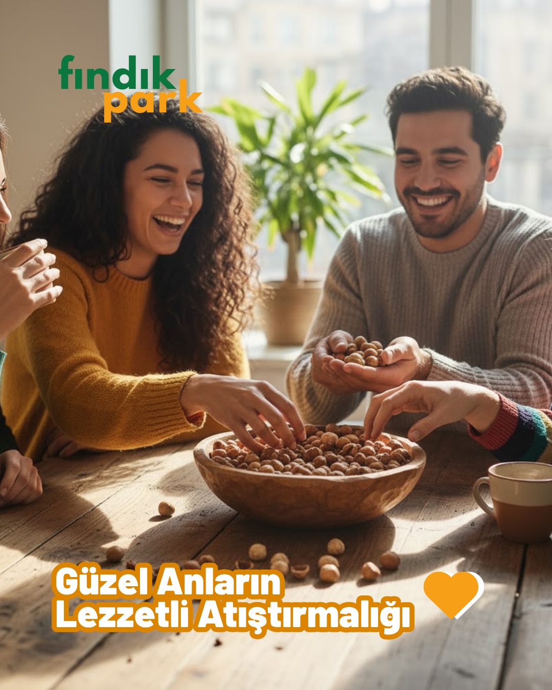 Güzel Anların Lezzetli Atıştırmalığı Kavrulmuş Fındık