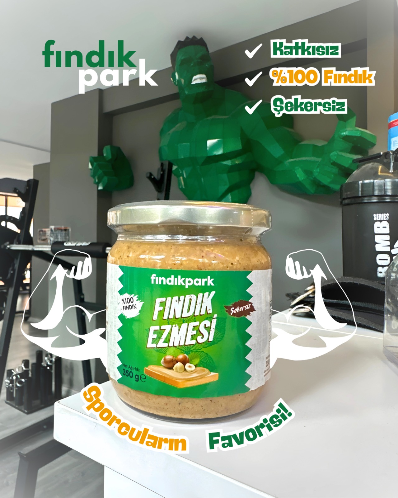 Sporcular İçin Organik Fındık Ezmesi