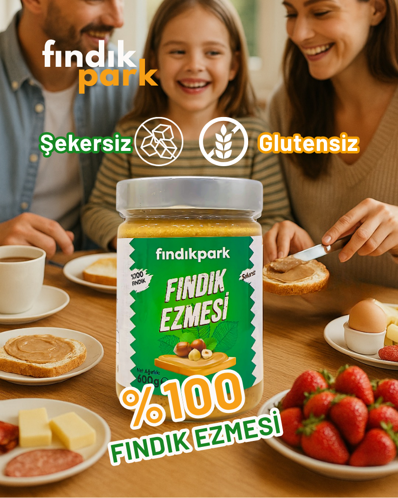 Fındıkpark Şekersiz Fındık Ezmesi
