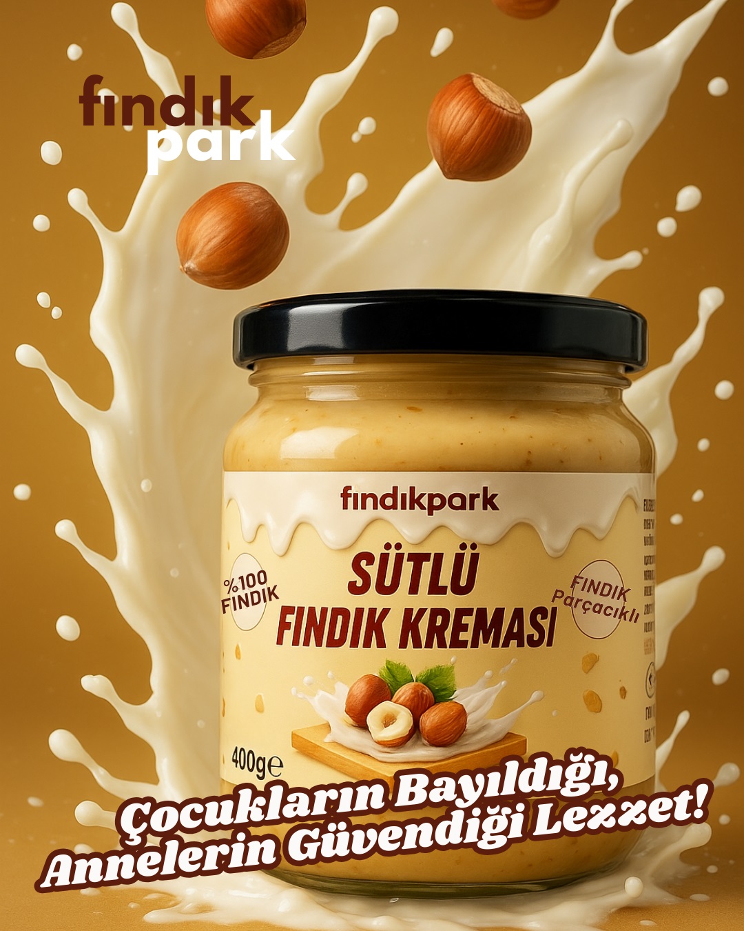 Çocukların Bayıldığı Lezzet Sütlü Fındık Kreması